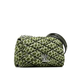 Louis Vuitton-Pink Louis Vuitton Jungle Dots Malletage GO 14 PM Crossbody Bag-Pink