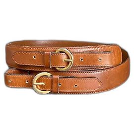 Cinturón Céline de piel 75cm Otro