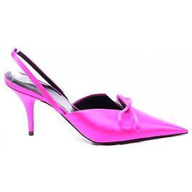 Sandali Balenciaga in seta rosa Rosa
