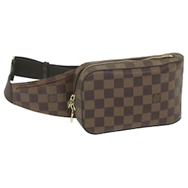 Louis Vuitton-LOUIS VUITTON Damier Ebene Geronimos Shoulder Bag N51994 LV Auth 59881-Other