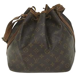 Louis Vuitton-LOUIS VUITTON Monogram Petit Noe Shoulder Bag M42226 LV Auth 58431-Monogram