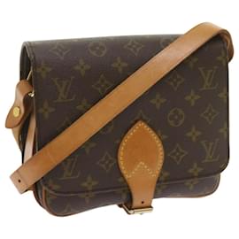 Louis Vuitton-LOUIS VUITTON Monogram Cartouchiere MM Shoulder Bag M51253 LV Auth 58925-Monogram
