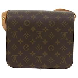 Louis Vuitton-LOUIS VUITTON Monogram Cartouchiere MM Shoulder Bag M51253 LV Auth 58925-Monogram
