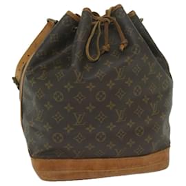 Louis Vuitton-LOUIS VUITTON Monogram Noe Shoulder Bag M42224 LV Auth 59427-Monogram