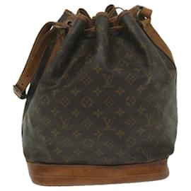 Louis Vuitton-Bolsa de ombro LOUIS VUITTON Monograma Noe M42224 LV Auth ar10873-Monograma