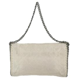 Autre Marque-Stella MacCartney Chain Falabella Shoulder Bag Polyester White Auth bs10215-White