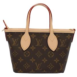 Louis Vuitton-Bolsa de mão LOUIS VUITTON Monograma Neverfull BB 2maneira M46705 LV Auth ar10816S-Monograma