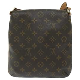 Louis Vuitton-LOUIS VUITTON Monogram Musette Salsa Short Shoulder Bag M51258 LV Auth 60341-Monogram