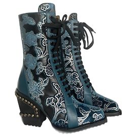 Chloé Chloe Rylee Baroque Noir Argenté Bleu