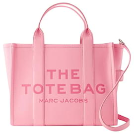 Marc Jacobs-The Medium Tote - Marc Jacobs - Cuir - Rose Bonbon-Rose
