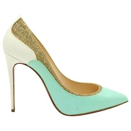 Christian Louboutin-Christian Louboutin Tucsick Pumps in Multicolor Leather-Multiple colors