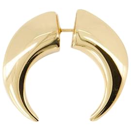 Marine Serre-Regenerierter Einzelmond-Ohrring – Marine Serre – Metall – Gold-Golden,Metallisch