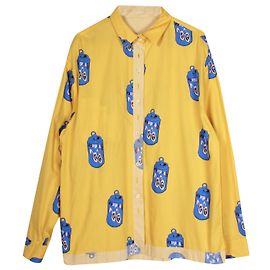 Camicia Jacquemus La Chemise Simon in cotone giallo Altro