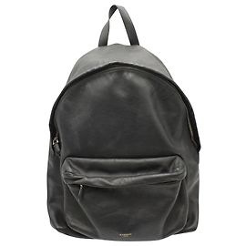 Sac à Dos Givenchy Logo en Cuir Noir Noir
