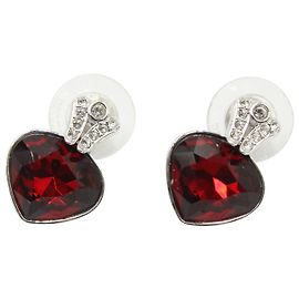 Pendientes Swarovski Oceanic en cristal rojo Roja