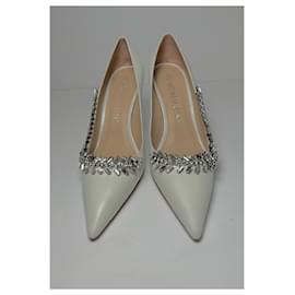 Stuart Weitzman-Tacones-Blanco