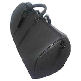 Louis Vuitton-Louis Vuitton Keepall 50 new bull calf-Black