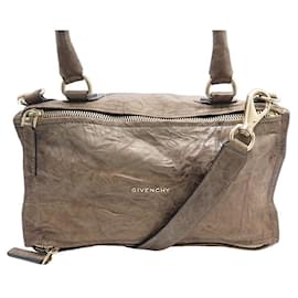 Givenchy-BOLSO MEDIANO GIVENCHY PANDORA BOLSO BANDOLERA PIEL BEIGE-Beige