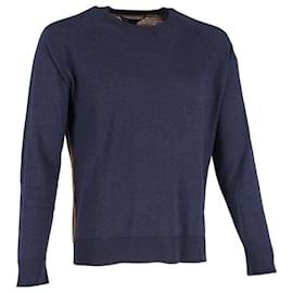 Marc by Marc Jacobs-Maglione bicolore Marc by Marc Jacobs in cotone blu navy-Blu navy