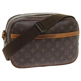 Louis Vuitton-LOUIS VUITTON Monogram Reporter PM Shoulder Bag M45254 LV Auth ep2381-Monogram