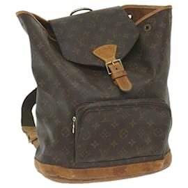 Louis Vuitton-LOUIS VUITTON Monogram Montsouris GM Backpack M51135 LV Auth bh137-Monogram