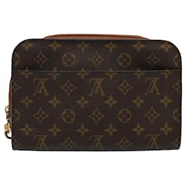 Louis Vuitton-LOUIS VUITTON Monogramm Orsay Clutch Bag M.51790 LV Auth-Folge2421-Monogramm