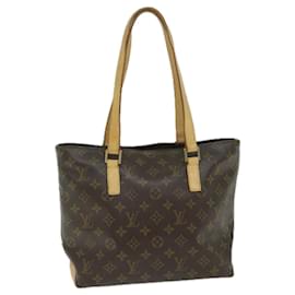 Louis Vuitton-LOUIS VUITTON Monogram Cabas Piano Tote Bag M51148 LV Aut 59924-Monogramma