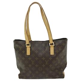 Louis Vuitton-LOUIS VUITTON Monogram Cabas Piano Tote Bag M51148 LV Aut 59924-Monogramma