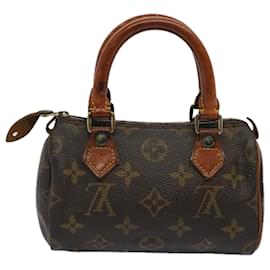 Louis Vuitton-LOUIS VUITTON Mini sac à main Speedy Monogram M41534 LV Auth ep2408-Monogramme