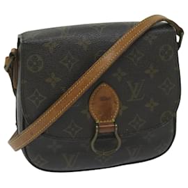 Louis Vuitton-LOUIS VUITTON Monogram Saint Cloud MM Shoulder Bag M51243 LV Auth 58579-Monogram