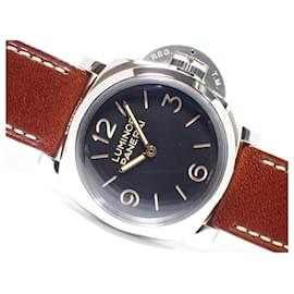 Panerai-PANERAI Luminor1950 3 DAY'S 47 MM PAM00372 N series Genuine goods Mens-Silvery