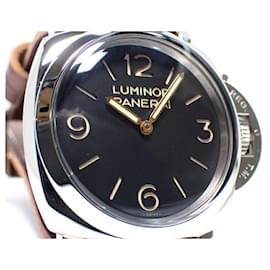 Panerai-PANERAI Luminor1950 3 DAY'S 47 MM PAM00372 N series Genuine goods Mens-Silvery