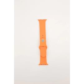 Hermès-Lotto di braccialetti per orologio arancioni-Arancione