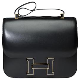 Hermès-Borsa HERMES Constance in Pelle Nera - 101609-Nero