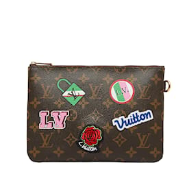 Louis Vuitton-LOUIS VUITTON Clutch bags-Brown