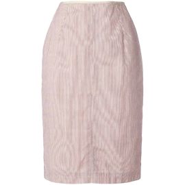 Jupe rayée Jean Paul Gaultier Beige
