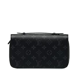 Louis Vuitton-LOUIS VUITTON Petits sacs, portefeuilles et étuis Zippy XL-Noir