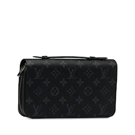 Louis Vuitton-LOUIS VUITTON Small bags, wallets & cases Zippy XL-Black