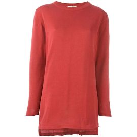 Pull en laine rouge Romeo Gigli Rouge
