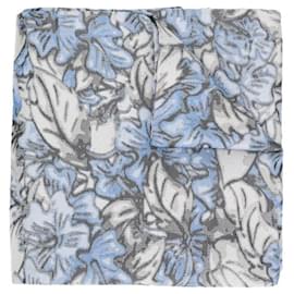 Issey Miyake-Issey Miyake Floral Silk Scarf-Multiple colors