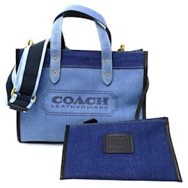 Coach-Campo de treinador-Azul
