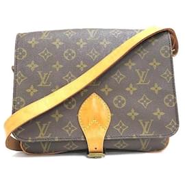 Louis Vuitton-Monogram Cartouchiere 26 M51252-Brown