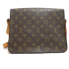Louis Vuitton-Monogram Cartouchiere 26 M51252-Brown