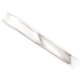 & Other Stories-Platinum sapphire ring-Silvery