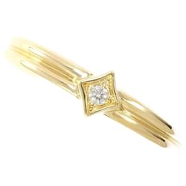 Dior-18K Diamond Ring-Golden