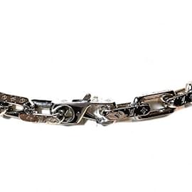 Louis Vuitton-Pulsera de cadena Collier con monograma M64196-Plata