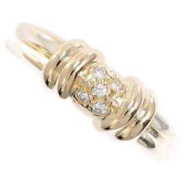 & Other Stories-18K-Diamant-Scroll-Ring-Golden