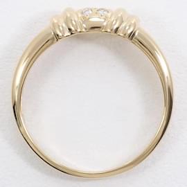 & Other Stories-18K Diamond Scroll Ring-Golden