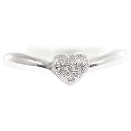 & Other Stories-18Anello a cuore con diamante K-Argento