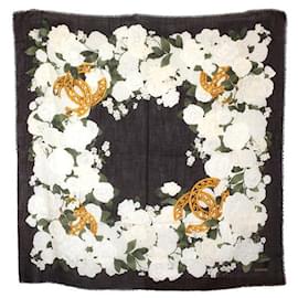 Chanel-Scarves-Brown